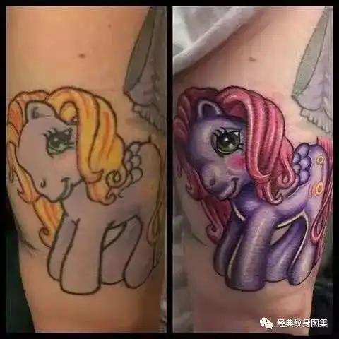 卡通纹身素材