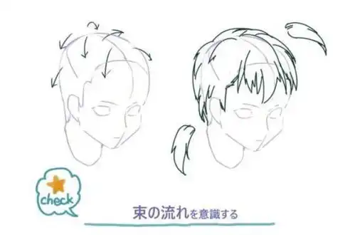 这样画头发更有层次